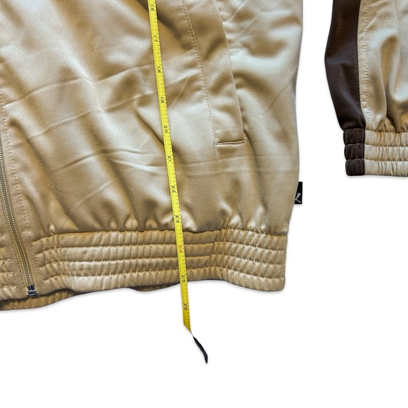 Puma Men's Beige and Dark Brown Windbreaker - Picture 7 of 7